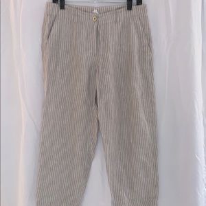 Tommy Bahama capris linen pants